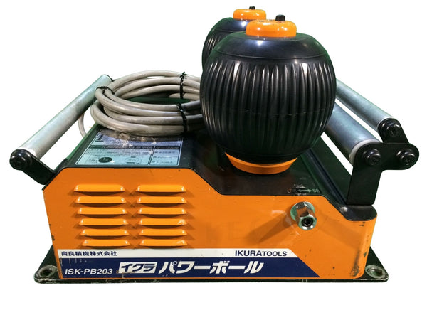 ☆中古品☆IKURA イクラ 育良精機 三相200V パワーボール ISK-PB203 インバータ制御連動式 ケーブル中間送り機 延線ボール123406 - 7