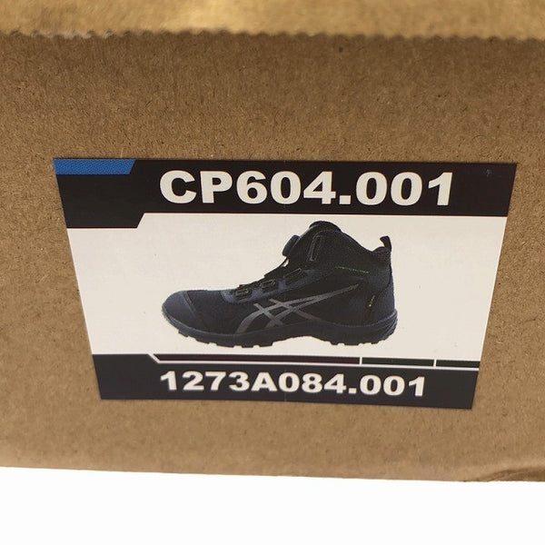 ☆未使用品☆ASICS アシックス プロスニーカー WINJOB CP604 G-TX BOA 1273A084-001 BLACK/GUNME  28.0cm 安全靴 作業靴133799 - 8