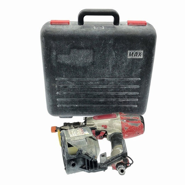 ☆中古品☆MAX マックス 常圧 65mm コイルネイラ CN-565CG ケース付 釘打機 釘打ち機 エアー釘打ち機 ロール釘打ち116696 - 3