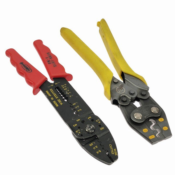 ☆中古品4本セット☆マーベル ハンドプレス MH-125 MH-17S ロブスター 圧着工具 AK-17MA2 FK-1 圧着ペンチ 圧着機 手動式136130 - 3