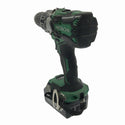☆中古品☆HITACHI 日立工機 18V 13mm コードレス振動ドライバドリル DV18DBL2 バッテリー2個(18V 6.0Ah)充電器付 穴あけ - 7