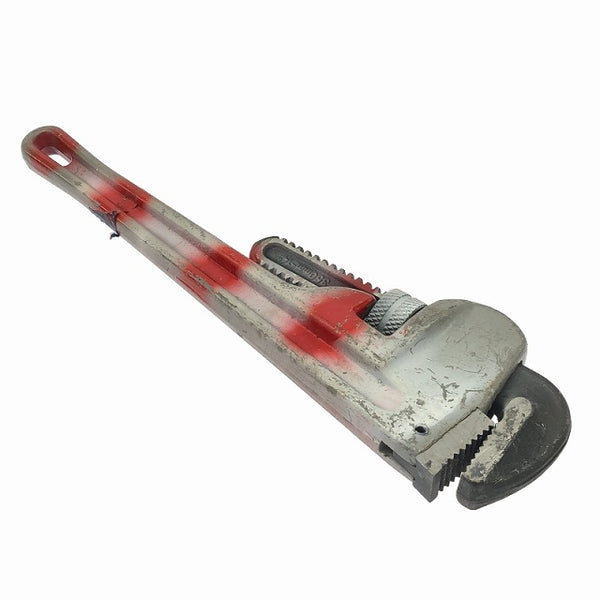 ☆中古品☆IRWIN アーウィン アルミパイプレンチ 14インチ 350mm アルミ製 パイレン ハンドツール 手工具 配管工具114319 - 3