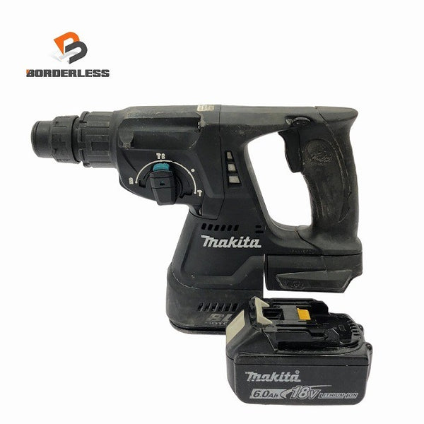 ☆中古品 コメント必読☆makita マキタ 18V 充電式ハンマドリル HR244D バッテリー1個(18V6.0Ah)付 電動工具134881 - 1