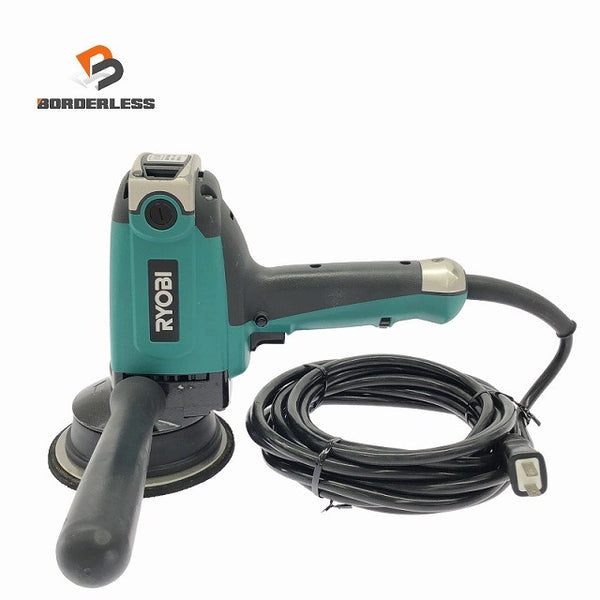 ☆中古比較的綺麗 RYOBI リョービ 100V 電子ギヤアクションポリシャー PEG-130 コード式 電子ギヤアクションポリッシャー 研磨機132437 - 1