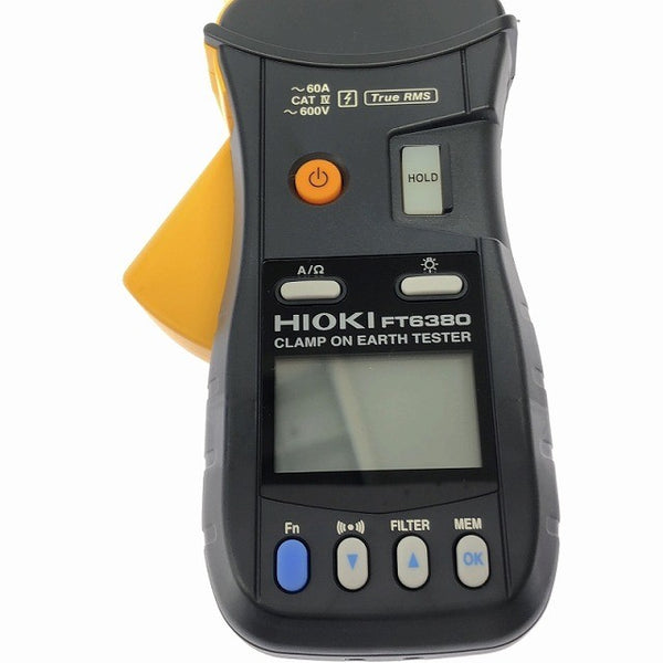 ☆未使用品☆HIOKI 日置 クランプ接地抵抗計 FT6380 クランプ式 アーステスター 接地抵抗測定用 クランプメーター123886 - 9