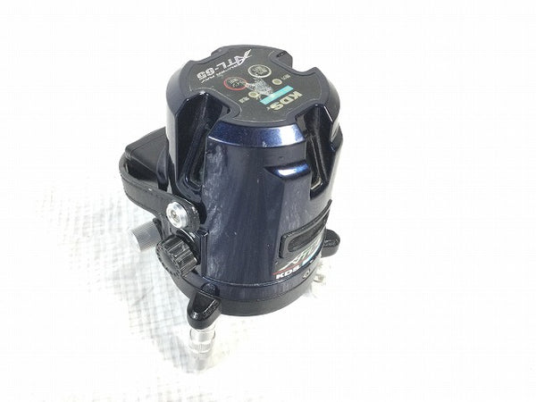 ☆中古品☆KDS ムラテック 高輝光レーザー墨出し器 ATL-65 受光器付き SUPER RAY 防塵 防滴 IP54 墨出器 - 5