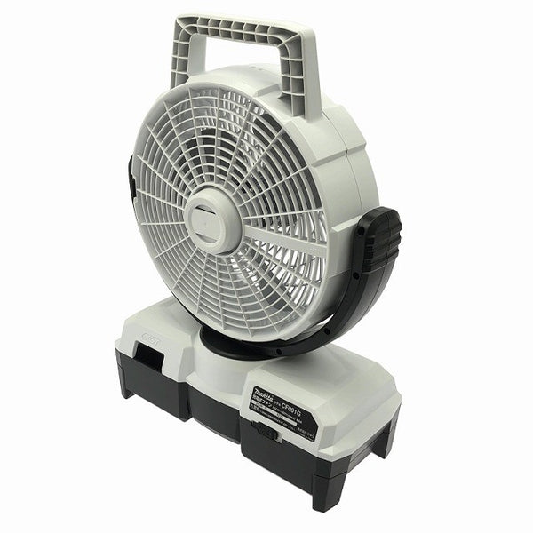 ☆未使用品☆makita マキタ 40Vmax/100V 充電式ファン CF001GZW 白/ホワイト 本体＋ACアダプタ コードレス 送風機 扇風機138657 - 5