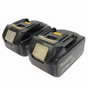 ☆中古品4個セット☆ makita マキタ 18V 6.0Ah 純正リチウムイオンバッテリー BL1860B LITHIUM-ION 雪/飛行機マーク133422 - 2
