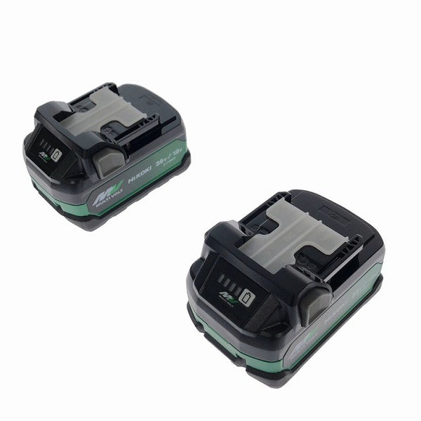 ☆未使用☆HiKOKI ハイコーキ 18V コードレスインパクトドライバー WH18DC(2XPBZ) 黒/ストロングブラック フルセット 充電式131157 - 10