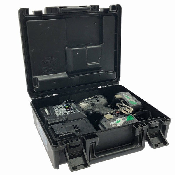 ☆中古品☆HiKOKI ハイコーキ 36V コードレスインパクトドライバー WH36DA 2XPB マルチボルトバッテリー2個 充電器 ケース付き134482 - 2