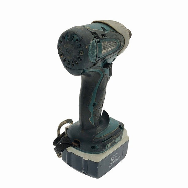 ☆中古品☆ makita マキタ 12V 充電式インパクトドライバー TD124D バッテリー2個(3.3Aｈ)充電器+ケース117459 - 6