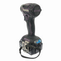 ☆中古品☆makita マキタ 18V 充電式インパクトドライバ TD173DGXAP 紫/パープル バッテリー2個(18V 6.0Ah) 充電器 ケース付 - 7