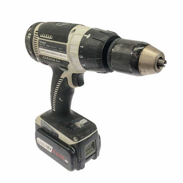 ☆中古品☆Panasonic パナソニック 18V 充電振動ドリル＆ドライバー EZ7950 本体+バッテリー1個(18V 4.2Ah)117576 - 3