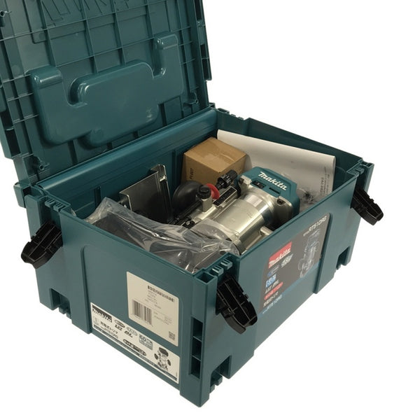 ☆未使用品☆makita マキタ 18V 充電式トリマー RT51DRG バッテリ1個(18V6.0Ah) 充電器 ケース付 コードレス バッテリー式 - 3