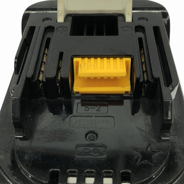 ☆中古品3点☆makita マキタ 18V 6.0Ah 純正 リチウムイオンバッテリー BL1860B 2個 残量表示付 充電器 DC18RF 蓄電池137462 - 8