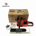 ☆極美品☆makita マキタ 40Vmax 充電式チェンソー MUC027GZR 赤 ガイドバー350mm 刃+チェーンカバー付き 切断機135001 - 1