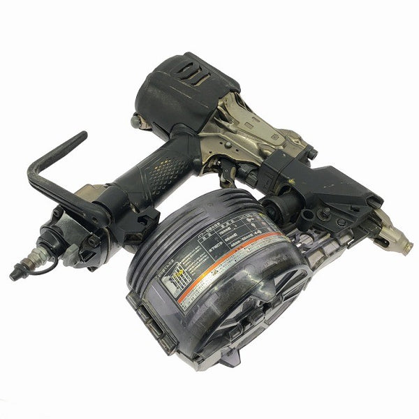 ☆中古品☆ HIKOKI ハイコーキ 75mm 高圧エア釘打ち機 NV75HRA(S)ゴールド 本体+パーツ+ケース136357 - 5