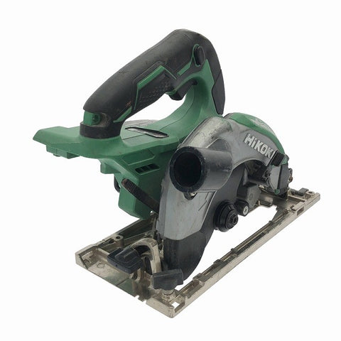 ☆中古品☆HiKOKI ハイコーキ 18V 165mm コードレス丸のこ C18DBAL 本体のみ 充電式 マルノコ 丸ノコ 丸鋸 木工用 切断機117299 - 0