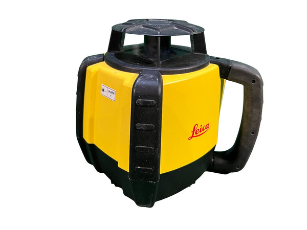 ☆中古品☆ Leica ライカ 回転レーザーレベル RUGBY610/ラグビー610 本体+パーツ+受光器(RE160)+三脚+ケース129776 - 6