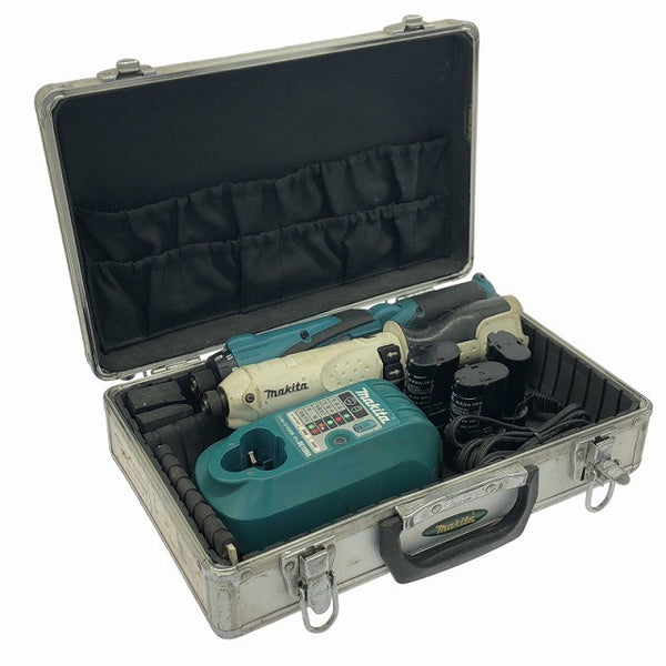 ☆中古品セット☆マキタ 7.2V ペンドライバドリル DF010D ペンインパクトドライバ TD020D バッテリ3個(1.0Ah) 充電器 ケース付138091 - 2