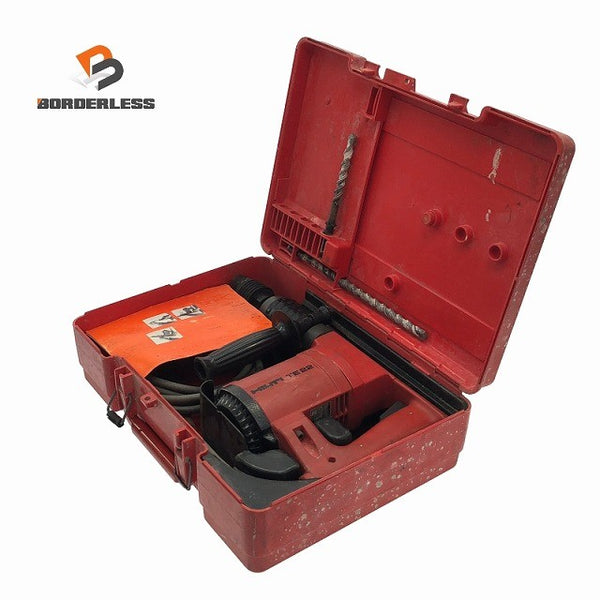 ☆中古品☆HILTI ヒルティ 100V ハンマードリル TE22 ケース付 SDSプラス コード式 ハンマドリル 穴あけ 穿孔117600 - 1