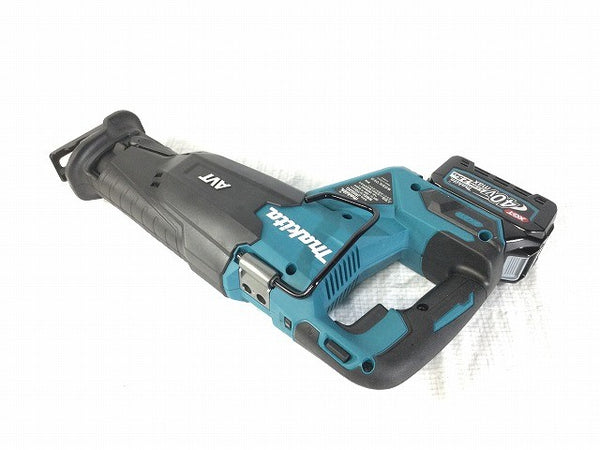 ☆未使用品☆makita マキタ 40Vmax 充電式レシプロソー JR002GRDX バッテリ2個(2.5Ah) 充電器 ケース付 コードレスセーバソー134044 - 6