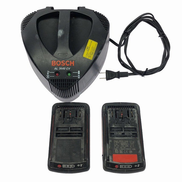 ☆比較的綺麗☆ BOSCH ボッシュ 36V 充電式ハンマドリル GBH36V-LIY 充電器 純正バッテリー2個付 ケース SDSプラス126327 - 10