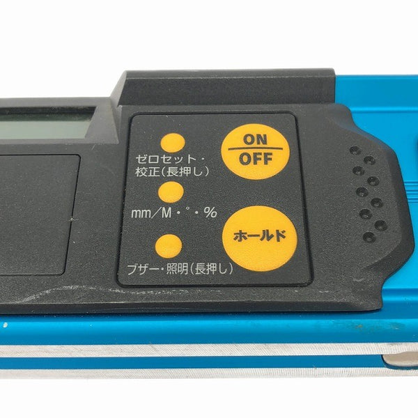 ☆比較的綺麗☆SHINWA シンワ測定 ブルーレベル デジタル 76344 マグネット付 デジタル式 デジタルレベル 水平器 水準器135634 - 7