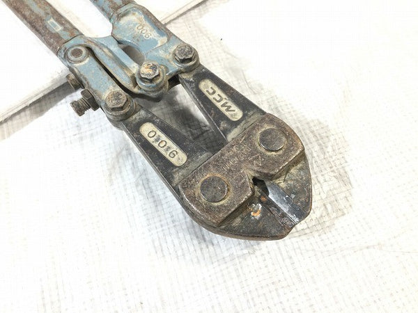 ☆中古品2点セット☆MCC ボルトクリッパー 600mm/900mm 手動式 番線カッター ボルトカッター 切断機 鉄線 手工具 ハンドツール132556 - 6