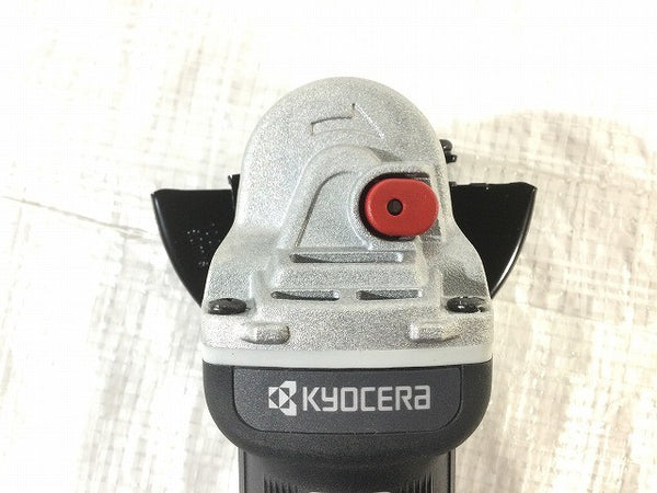 ☆未使用品☆KYOCERA 京セラ 100mm ディスクグラインダー RG114 脱着コード2.5ｍ付き 電動工具 研磨 RYOBI130737 - 7