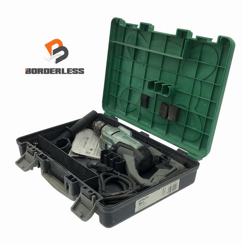 ☆中古品☆HITACHI 日立工機 100V 19mm 振動ドリル DV19V ケース付 コード式 震動ドリル 電気ドリル 電動ドリル 穴あけ 穿孔