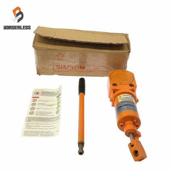 ☆美品☆ SIMSON 低床ジャッキ 2211SR ストローク 11mm Cap kN 227コンパクトジャッキー スウェーデン製 - 1