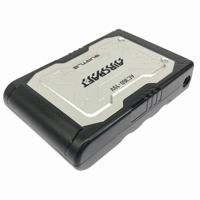 BURTLE AIRCRAFT AC360-19Vジャンク　バートル バートルエアークラフトAC360リチウムイオンバッテリーセット(19V)