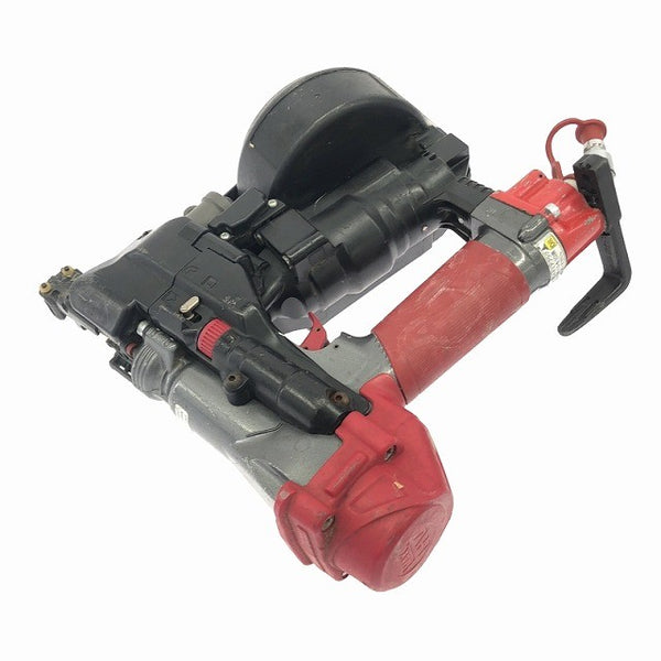☆中古品☆ MAX マックス 41mm 高圧 ターボドライバ HV-R41G3 赤/レッド 本体のみ 建築 内装 リフォーム 鉄丸 釘/クギ 116116 - 5