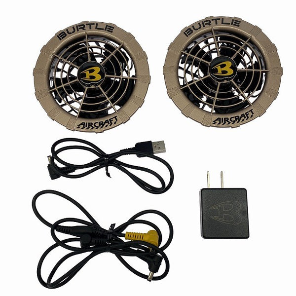 ☆極美品3点☆BURTLE バートル 13V エアークラフト専用バッテリー AC260 ファンユニット AC271 ケーブル付 ファンベストLサイズ131079 - 10