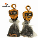 ☆中古品2個セット☆KITO キトー チェーンブロック M3形 CB010 荷重1.0ton/1ton 揚程2.5m 手動式 チェンブロック 吊り具 荷揚げ機135551 - 1