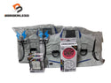 ☆比較的綺麗☆ BURTLE バートル 19V エアークラフト専用バッテリ AC360 ファンユニット AC371 空調作業服 京セラ Lサイズベスト2着付属133991 - 1