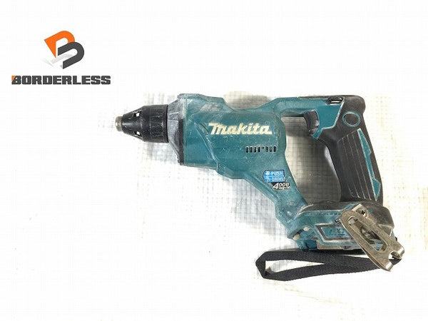☆中古品☆makita マキタ 18V 充電式スクリュードライバ FS454D ボード用ドライバー ボードドライバー 石膏ボード 電動工具128502 - 1