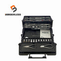 ☆未使用品☆nepros ネプロス 9.5sq ハンドツールセット 32点 NTX632WZ 両開きメタルケース 手工具セット 自動車整備111114 - 1