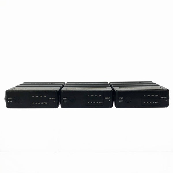 ☆比較的綺麗3点セット☆BURTLE バートル 空調作業服用バッテリー AC08-22V×3個 充電ケーブル×2個 ※ファンなし 暑さ対策134898 - 6