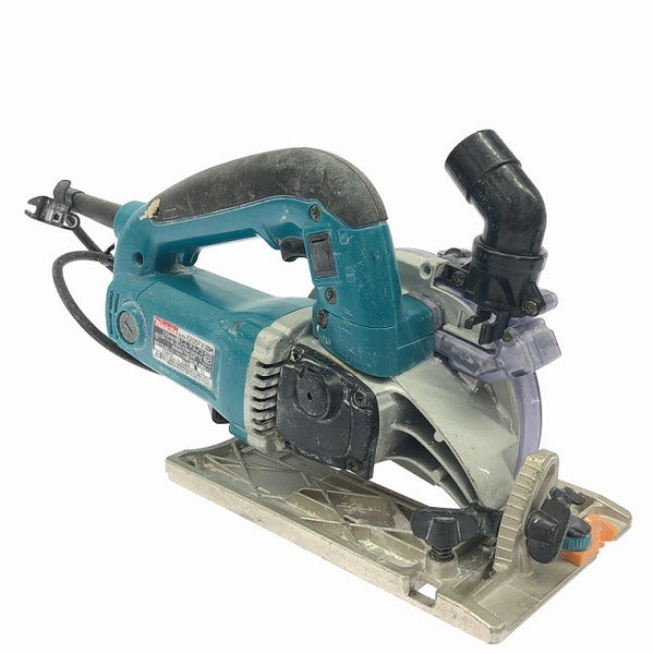 ☆中古品2点セット☆makita マキタ 100V 125mm 防じんマルノコ 5205FX 14.4V/18V 充電式ライト付ラジオ MR050D 防塵マルノコ127651 - 3
