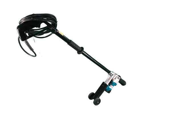 ☆中古品☆makita マキタ 100V 電動ケレン HK1800L ロングハンドル キャスター 替刃付き フロア 剥離 はくり - 4