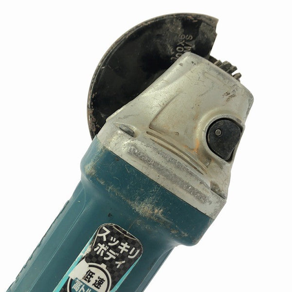 ☆中古品☆makita マキタ 100V 100mm ディスクグラインダー GA4032 コード式 ディスクサンダー 研磨 研削 切削 切断 電動工具129220 - 10