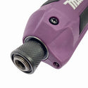 ☆美品 限定色☆makita マキタ 7.2V 充電式ペンインパクトドライバー TD023DHXAP 紫/パープル バッテリ2個(1.5Ah) 充電器 ケース131571 - 8
