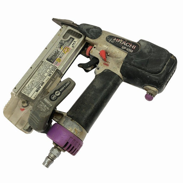 ☆中古品☆HITACHI 日立工機 45mm 常圧 ピン釘打機 NP45M ピンタッカー ピンネイラ ピン釘打ち機 エア工具 エアツール132660 - 4