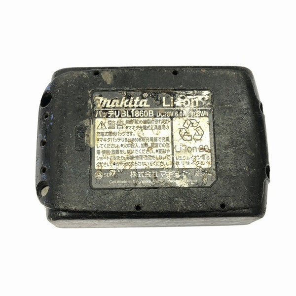 ☆中古品☆makita マキタ 18V 100mm 充電式ディスクグラインダー GA412D バッテリ1個(18V6.0Ah)付 コードレス ディスクサンダー120992 - 10