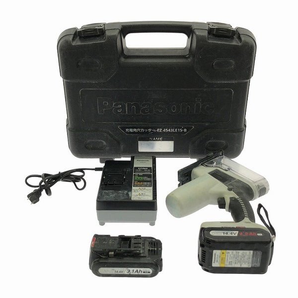 ☆中古品☆オマケ付♪ Panasonic パナソニック 14.4V 充電角穴カッター EZ4543 バッテリ1個(4.2Ah) 充電器 ケース付 ※コメント必読109713 - 3