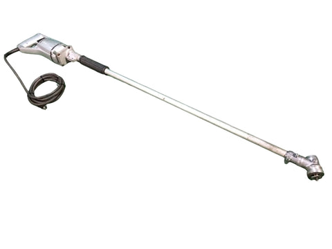 ☆中古品☆HITACIH 日立工機 100V 電気ドリル LUH-DH4 長柄付 オートケレンダー 塗装用 屋根ケレン 研磨機 ディスクサンダー130150 - 0