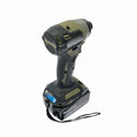 ☆極美品☆makita マキタ 18V 充電式インパクトドライバー TD173D オリーブ バッテリ1個(18V6.0Ah) 充電器付 コードレス116446 - 4