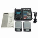 ☆比較的綺麗☆makita マキタ 40Vmax 充電式インパクトレンチ TW004GRDX バッテリ2個(2.5Ah) 充電器 ケース付 320N･m131997 - 10